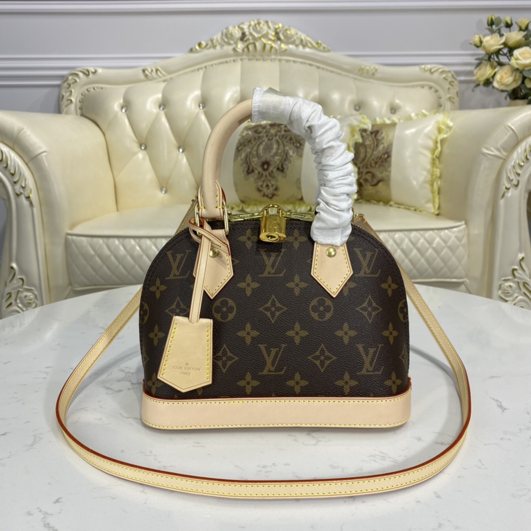 Louis Vuitton ALMA BB Monogram Handbag M53152 